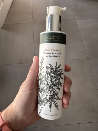 CBD hand & body olie photo review